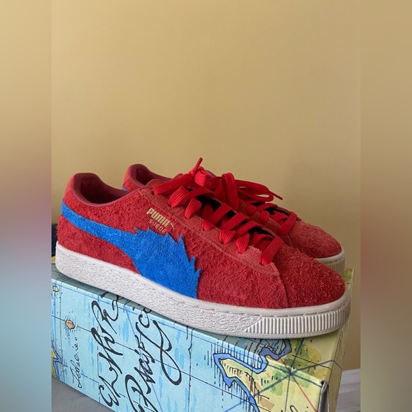 Men’s Puma Suede Buggy x OP Lace Up Sneakers Size 8